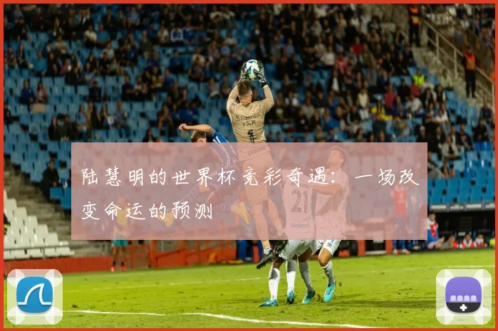 陆慧明的世界杯竞彩奇遇：一场改变命运的预测