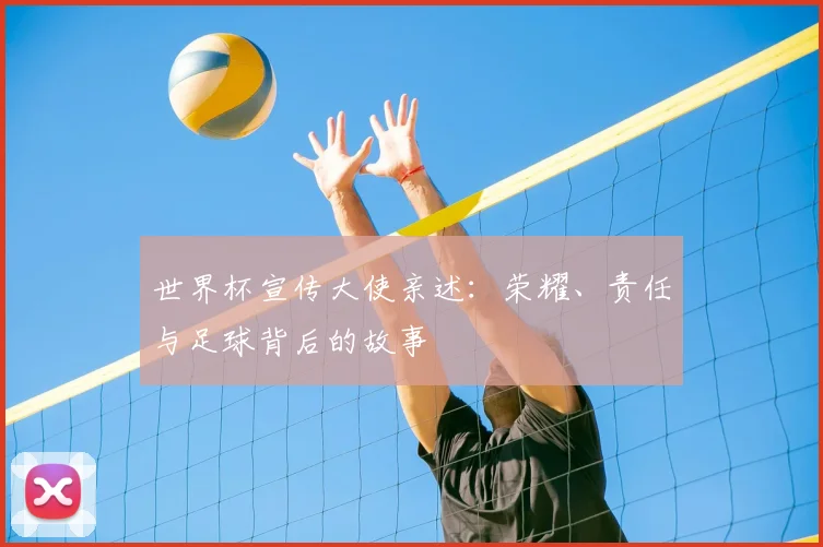 世界杯宣传大使亲述：荣耀、责任与足球背后的故事